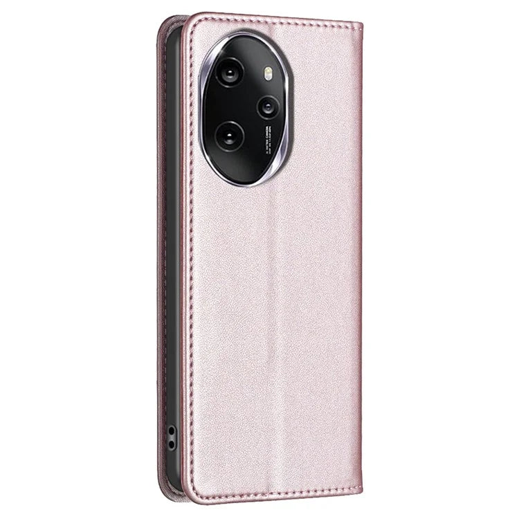 BINFEN COLOR BF18 For Honor 100 Pro 5G Cover Card Holder Leather Stand Cell Phone Case