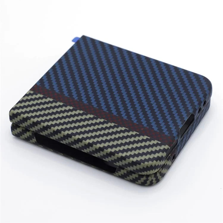 For Samsung Galaxy Z Flip4 5G Case 3-Color Design Shockproof Cover Aramid Fiber Phone Case