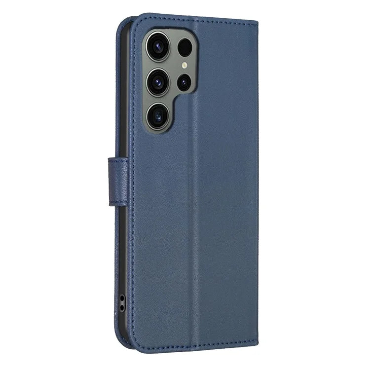 For Samsung Galaxy S23 Ultra Wallet Case Clover Pattern Flip PU Leather Phone Cover
