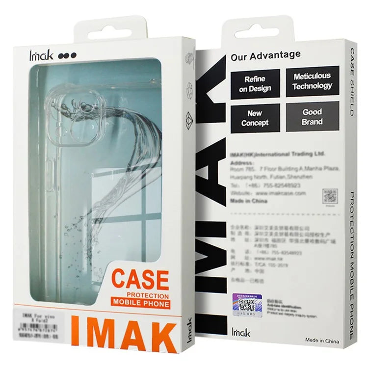 IMAK For Xiaomi Redmi 13C / Poco C65 4G Case Airbag Protection Phone TPU Cover