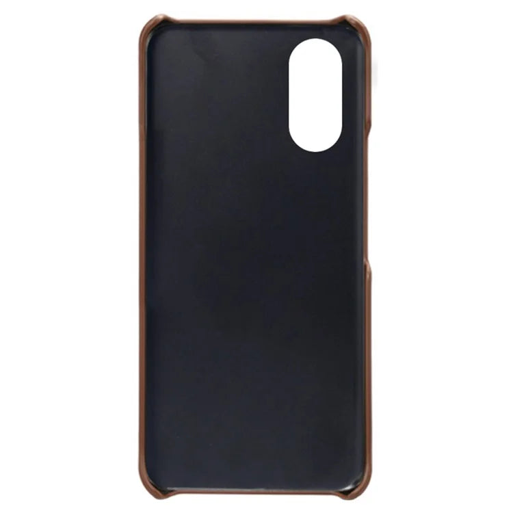 For Oppo A38 4G / A18 4G Case Drop-proof PU Leather+PC Phone Protector with 2 Card Holders