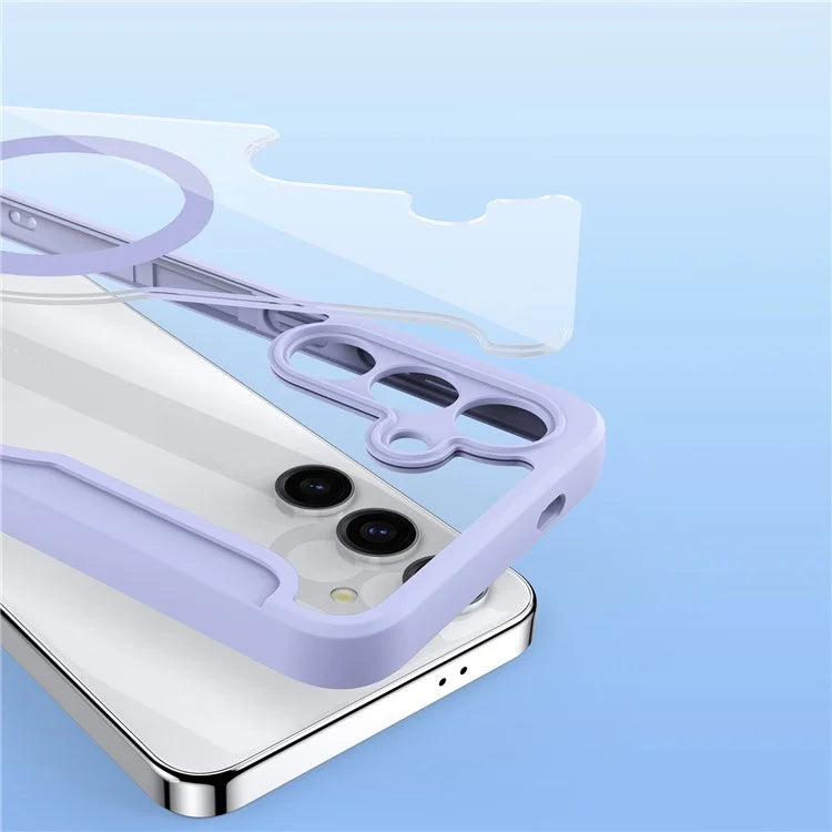 DUX DUCIS Skin X Pro for Samsung Galaxy S24+ Phone Case Card Slot PU Leather Cover