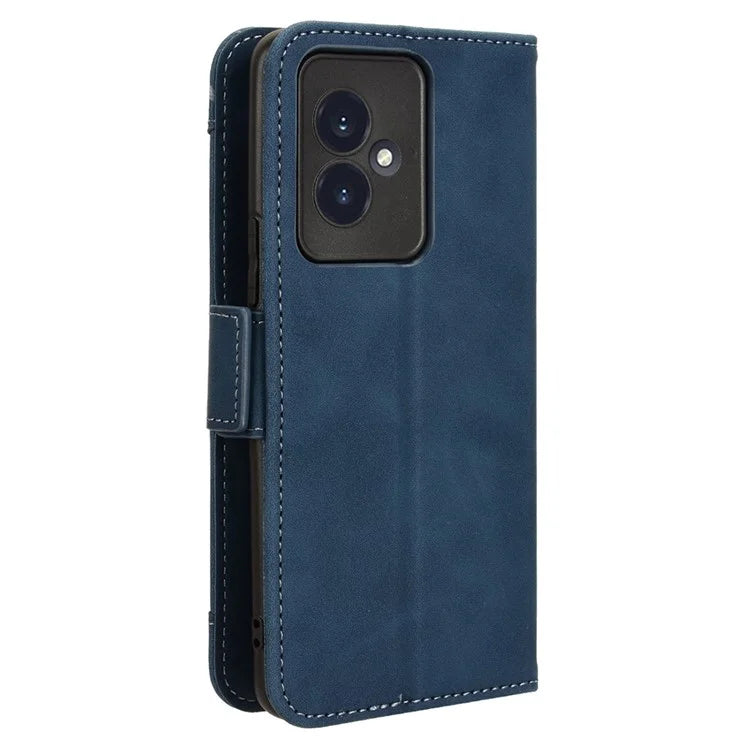 For Honor 100 5G Leather Case Wallet Stand Cover with Multiple Card Slots