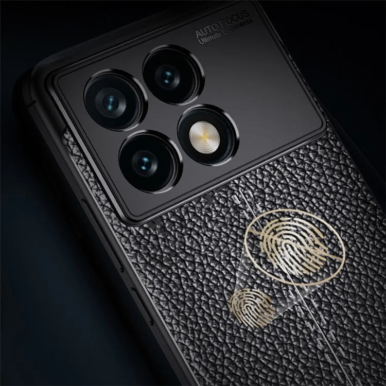 For Xiaomi Redmi K70 5G / K70 Pro 5G Case Litchi Texture TPU Phone Protective Cover