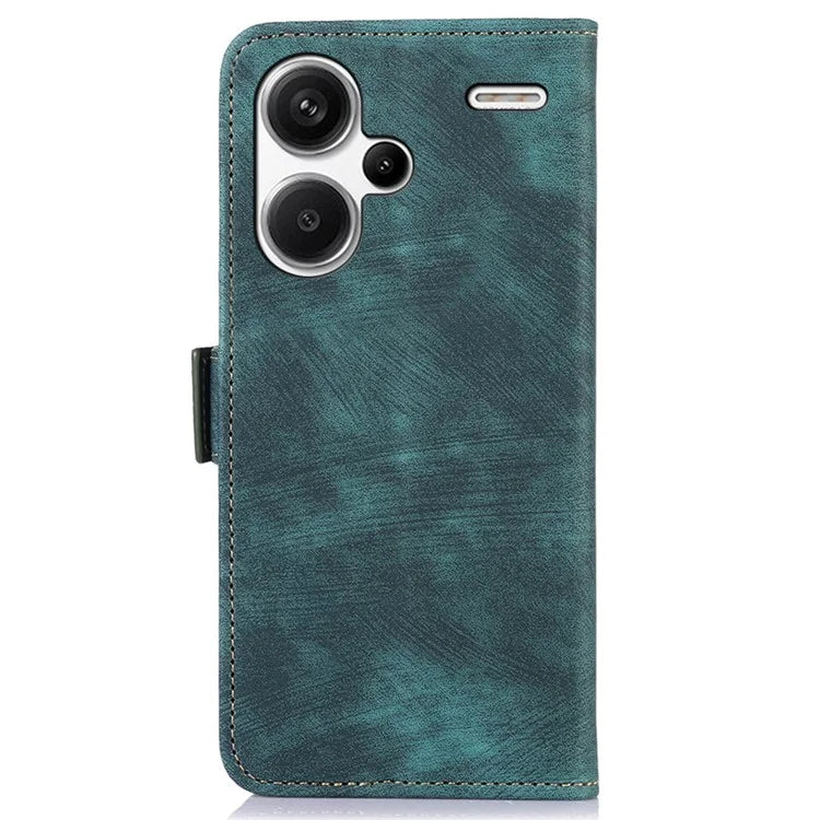 ABEEL For Xiaomi Redmi Note 13 Pro+ 5G Cell Phone Case PU Leather Wallet Vintage Flip Cover