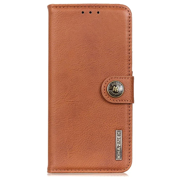 KHAZNEH For Xiaomi Redmi Note 13 Pro 5G / Poco X6 5G Cell Phone Cases Cowhide Texture Wallet Cover