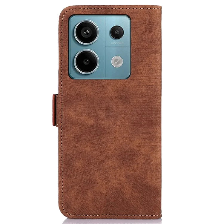 ABEEL For Xiaomi Redmi Note 13 Pro 5G / Poco X6 5G Cell Phone Cases Vintage PU Leather Flip Stand Cover