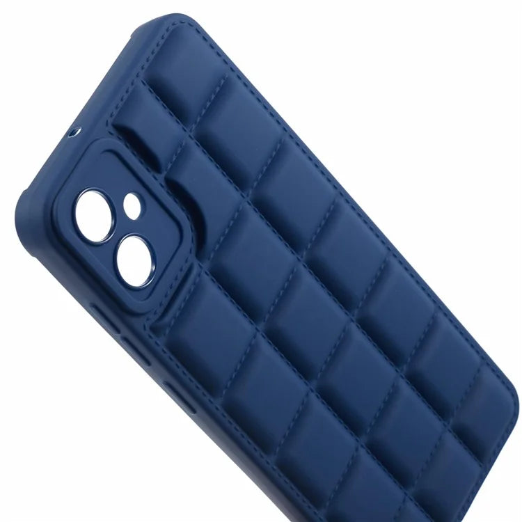 For Samsung Galaxy A05 4G Slim Case Down Jacket Texture Protective TPU Phone Cover
