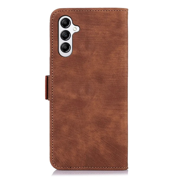 ABEEL Retro Case for Samsung Galaxy A55 5G PU Leather Folio Stand Cover with Magnetic Clasp