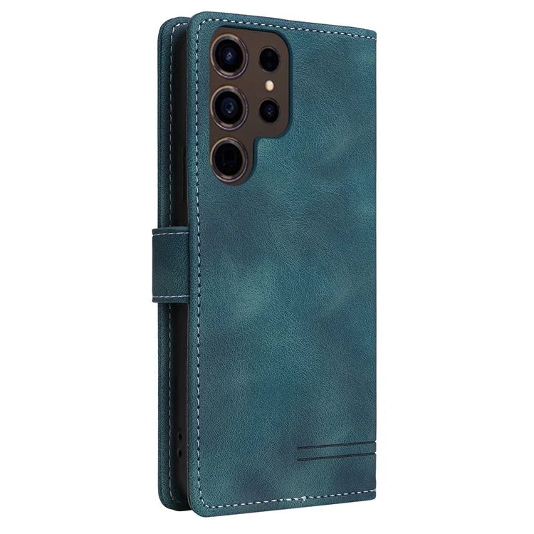 007 Series For Samsung Galaxy S24 Ultra Magnetic Phone Case Skin-touch Anti-scratch Cover