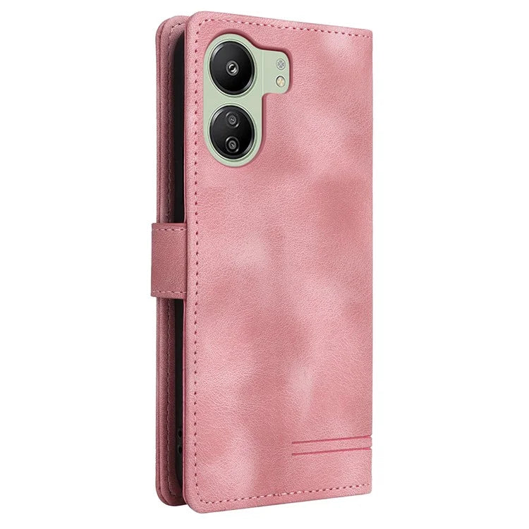 007 Series For Xiaomi Redmi 13C 4G / Poco C65 4G Case Shockproof Leather Phone Cover with Photo Slot