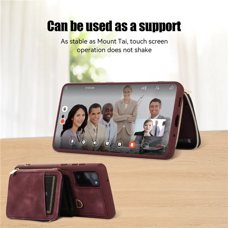 For Samsung Galaxy S20 FE / S20 FE 5G / S20 FE 2022 / S20 Lite PU+TPU Cell Phone Case