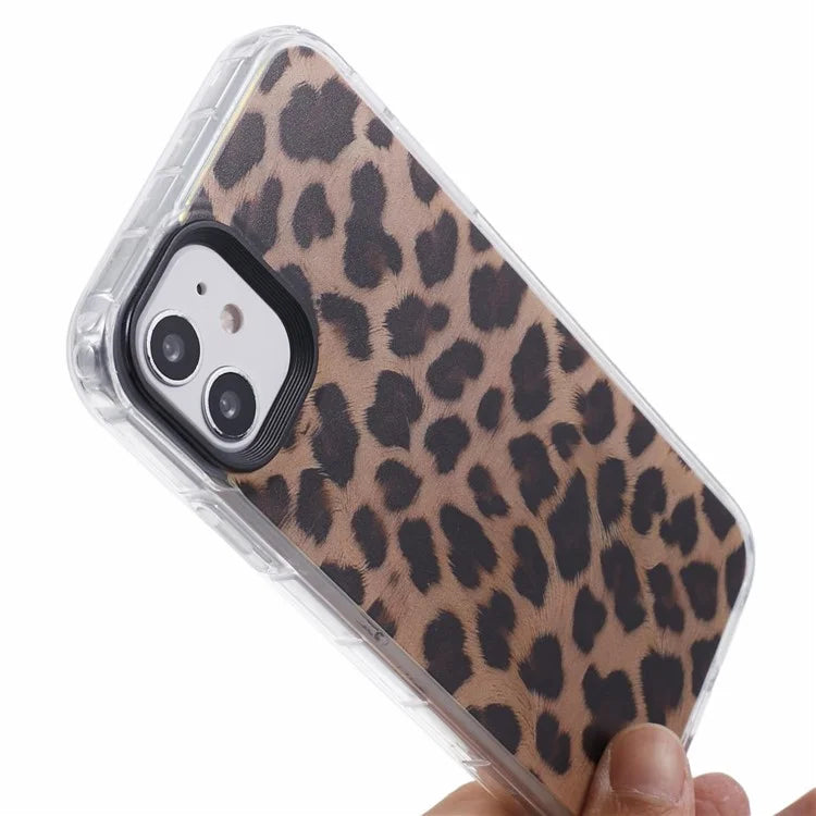 SDT Series For iPhone 11 Phone Case Leopard Pattern Luxury IMD Cover