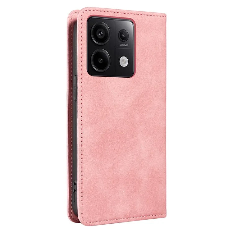 BETOPNICE 003 for Xiaomi Redmi Note 13 Pro 5G Case RFID Blocking Leather Cover with Card Holder