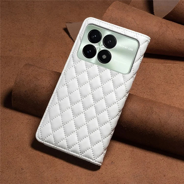 BINFEN COLOR BF Style-16 For Xiaomi Redmi K70 5G / K70 Pro 5G Case with Card Holder Leather Stand Cover
