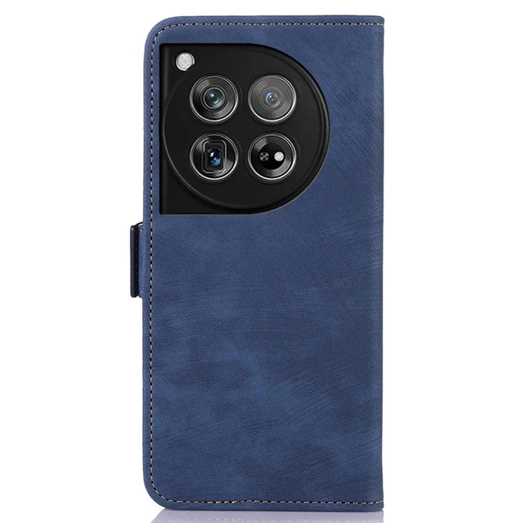 ABEEL For OnePlus 12 5G Case Retro PU Leather+TPU Folio Stand Cover with Magnetic Clasp