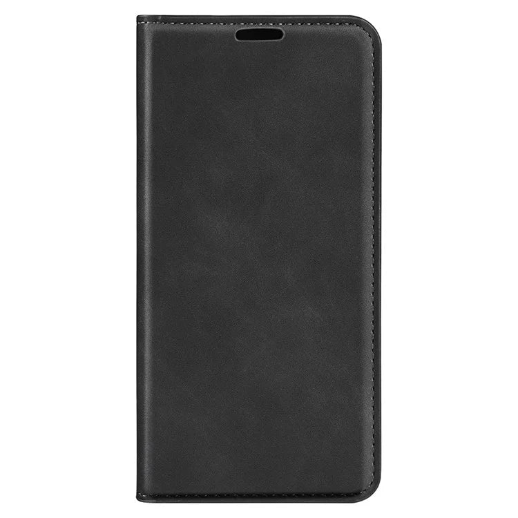 For Samsung Galaxy A55 5G Phone Case Leather Folio Flip Cover Magnetic Absorption