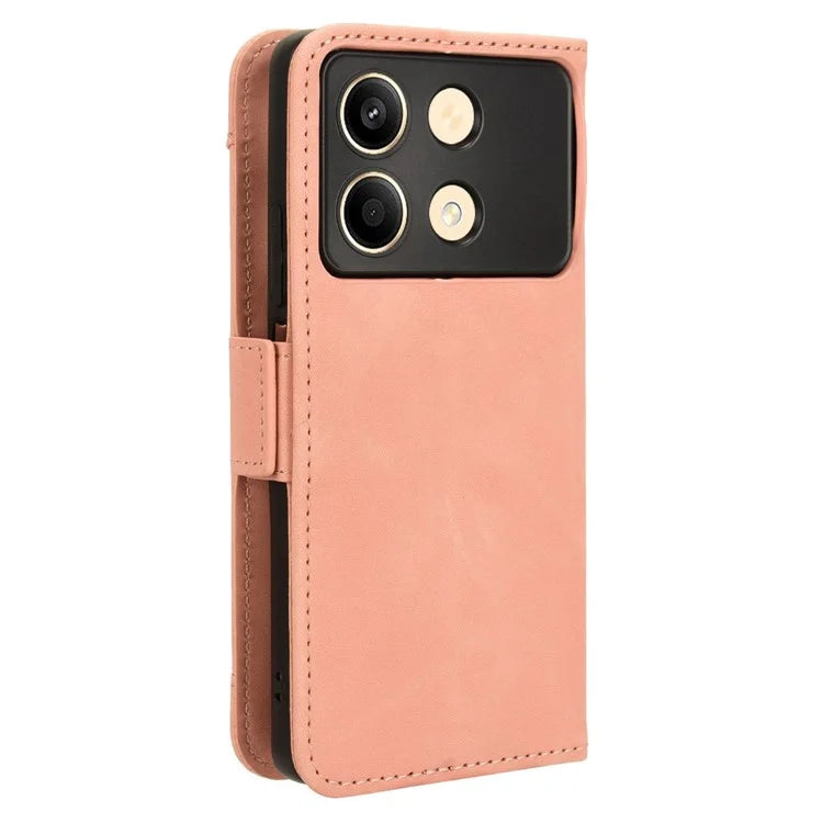 For Xiaomi Redmi Note 13R Pro 5G / Poco X6 Neo 5G Leather Case Phone Cover with Card Slots