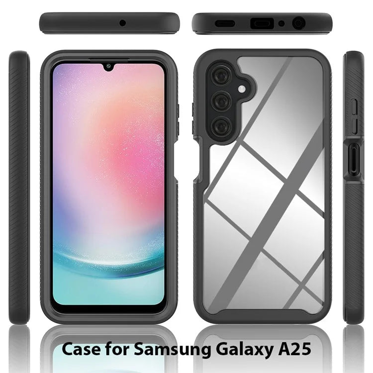 For Samsung Galaxy A25 5G (Global) (161.0 x 76.5 x 8.3mm) Case Anti-drop PC+TPU Phone Back Cover
