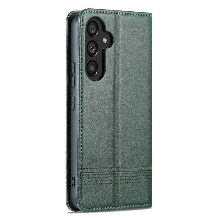 AZNS For Samsung Galaxy A05s 4G PU Leather Cover Stand Magnetic Adsorption Phone Case