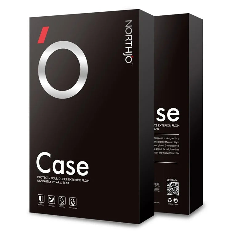 NORTHJO For Samsung Galaxy A15 5G / 4G Soft TPU Case with Tempered Glass Screen Protector