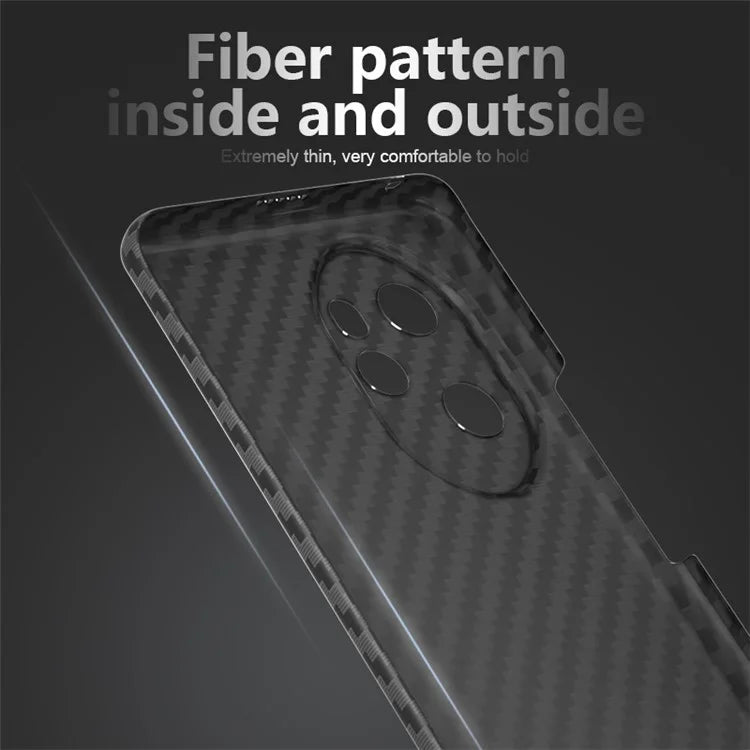 For Honor 100 Pro 5G Cell Phone Case Splicing Color Scratch-resistant Hard PC Back Shell+Green