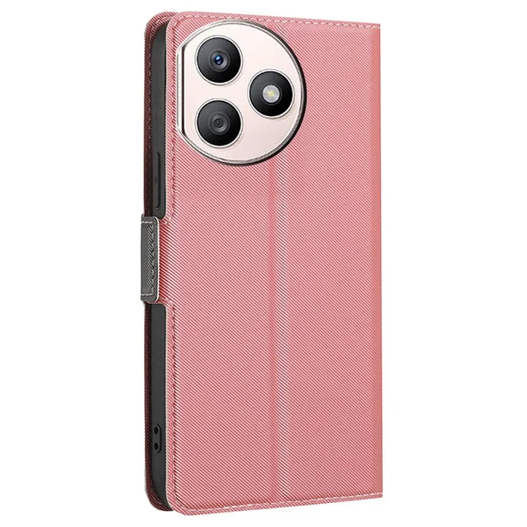 For Honor X50i+ 5G Super Thin PU Leather Cover Stand View Shockproof Cell Phone Case