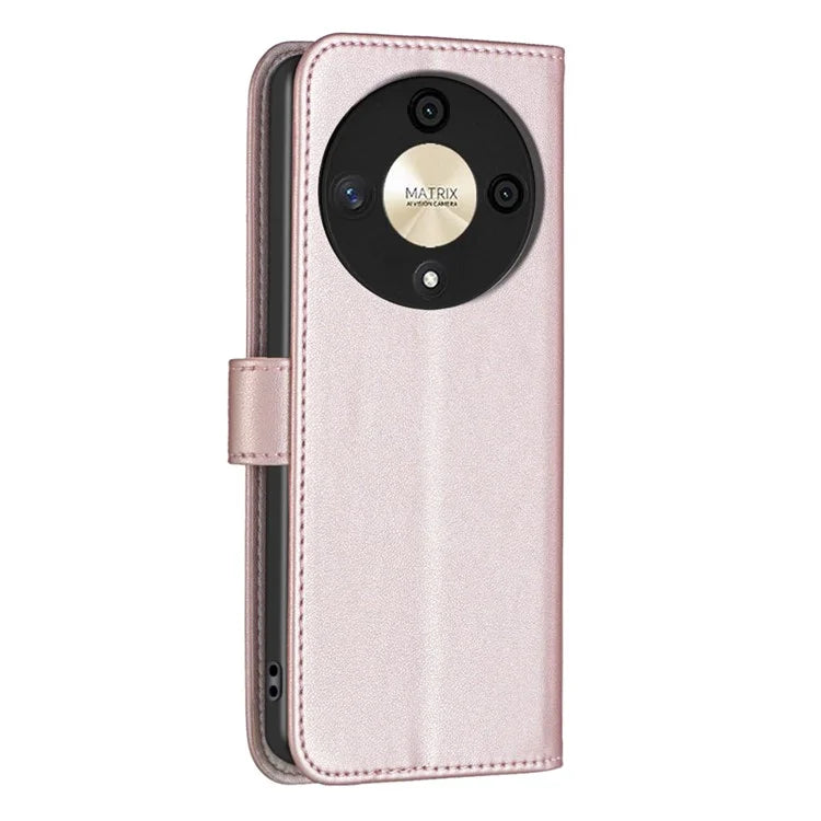 BINFEN COLOR BF17 For Honor X9b 5G / Magic6 Lite 5G Leather Case Wallet Protective Cover