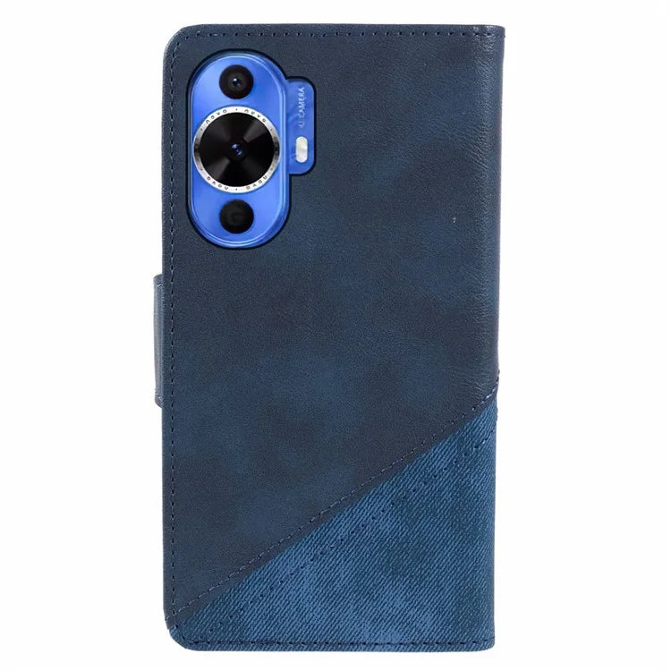 For Huawei nova 12 Lite 4G Case Crazy Horse Texture PU Leather Mobile Phone Shell with Wallet
