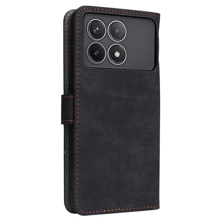 For Xiaomi Redmi K70 5G / K70 Pro 5G Leather Case with Strap RFID Blocking Phone Wallet