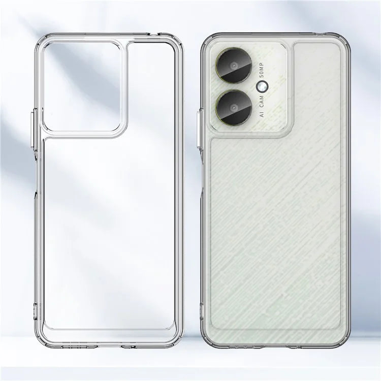Candy Series for Xiaomi Redmi 13C 4G / 13C 5G / Poco C65 4G Cell Phone Case Clear TPU Back Cover