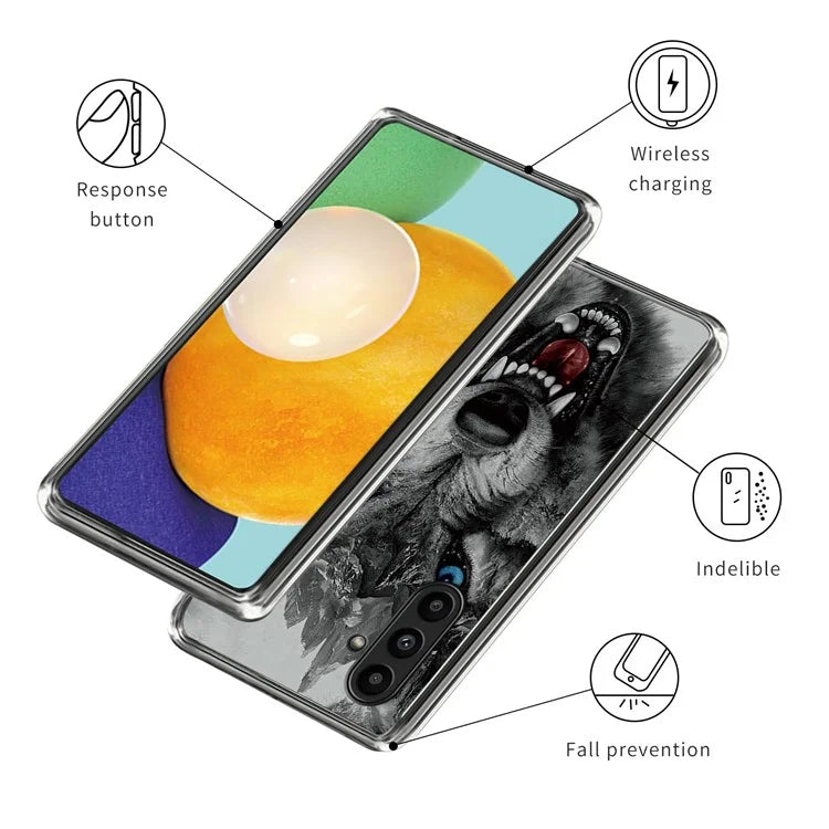 For Samsung Galaxy A14 5G / A14 4G TPU Case Shockproof Pattern Printing Phone Cover