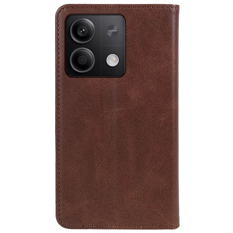 For Xiaomi Redmi Note 13 Pro 5G / Poco X6 5G Case Cell Phone Stand Cover Shockproof PU Leather Wallet