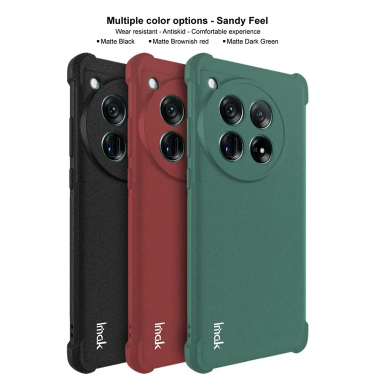 IMAK For OnePlus 12 5G Matte TPU Case Phone Cover Drop-proof Protection