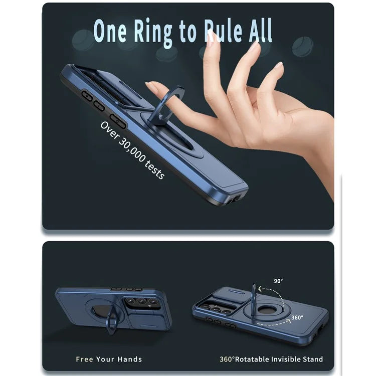 For Samsung Galaxy S20 FE / S20 FE 5G / S20 FE 2022 / S20 Lite Phone Case with Slide Camera Cover