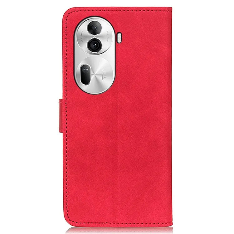 KHAZNEH For Oppo Reno11 Pro 5G (Global) / Reno11 (China) 5G Case Retro PU Leather Phone Wallet Cover