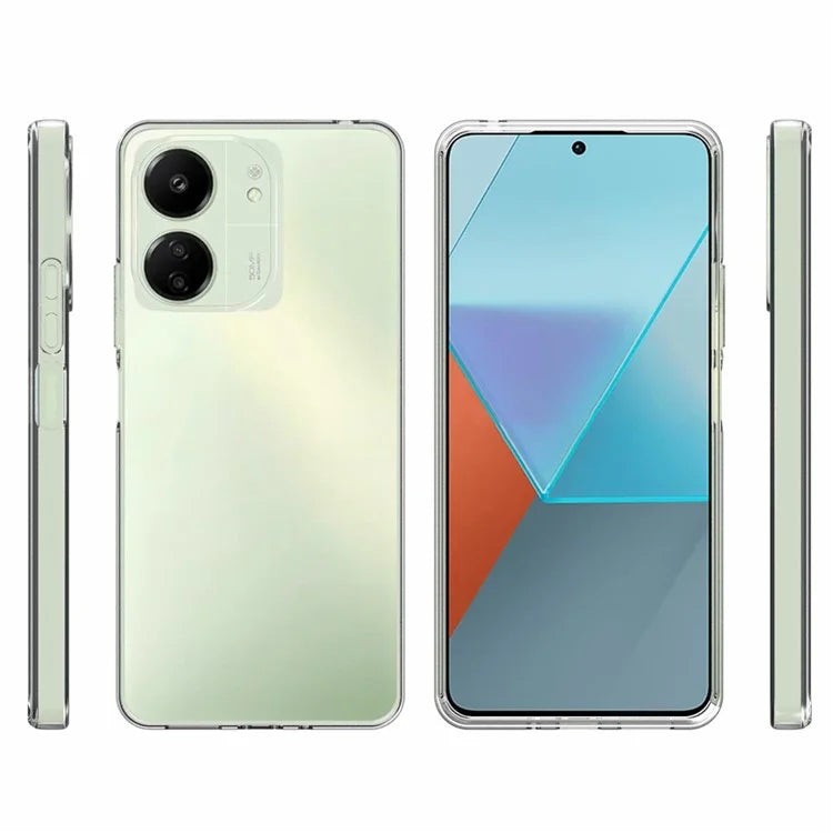 10Pcs / Pack For Xiaomi Redmi 13C 4G / 5G / Poco C65 4G TPU Case Watermark-Free Phone Cover