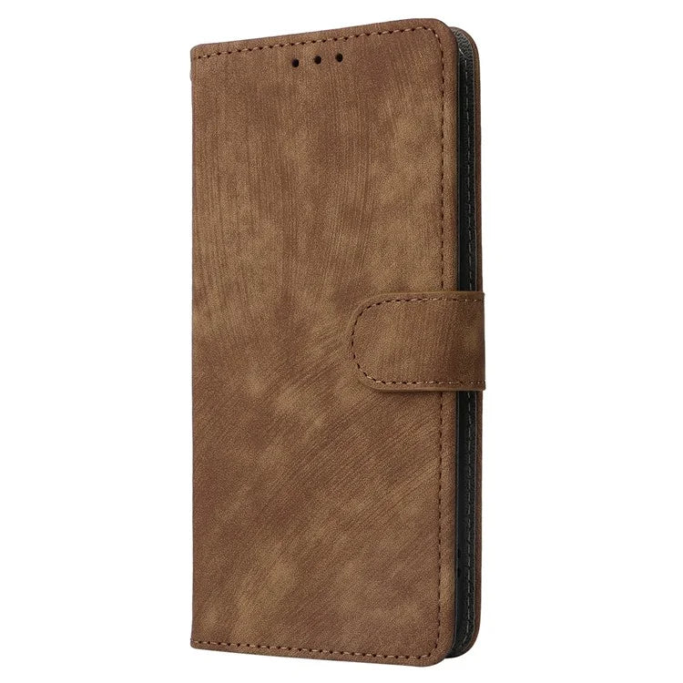 For Samsung Galaxy S24+ Magnetic Case PU Leather+TPU RFID Blocking Cover