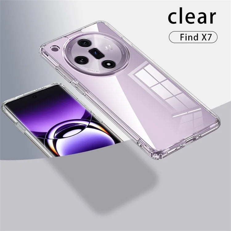 For Oppo Find X7 5G Phone Case Hybrid Design Slim Fit Cover