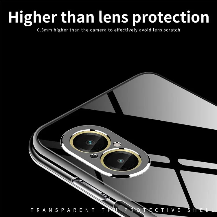 MOFI For Realme C67 4G Soft TPU Case Anti-scratch Mobile Phone Back Cover