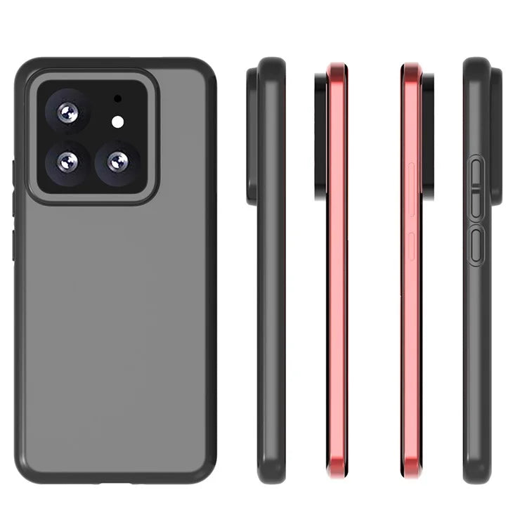 10Pcs / Pack for Xiaomi 14 Pro Matte Phone Case Anti-scratch TPU Back Cover
