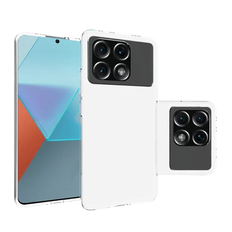 10Pcs / Pack For Xiaomi Redmi K70E 5G / Poco X6 Pro 5G Cell Phone Cases Watermark-Free TPU Drop-resistant Cover