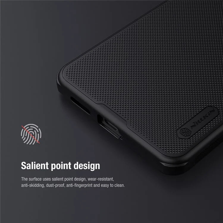 NILLKIN Super Frosted Shield Pro for Xiaomi Redmi Note 13 Pro 5G / Poco X6 5G Back Cover PC+TPU Shockproof Phone Case