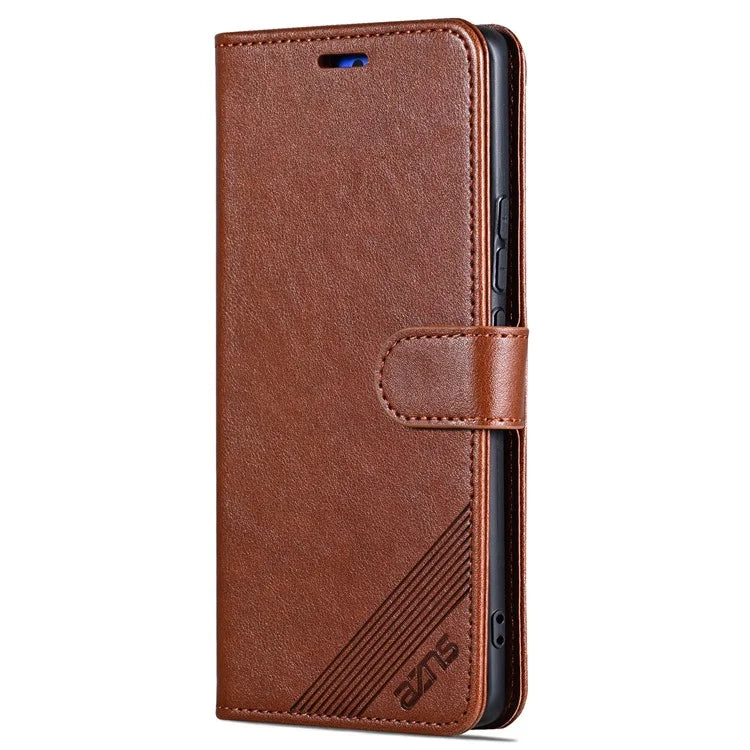 AZNS For Oppo Find X7 Ultra Leather Case Flip Wallet Phone Stand Shockproof Cover