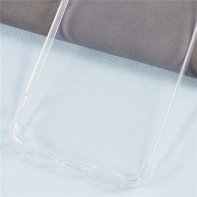 For Samsung Galaxy A55 5G Clear Case Flexible TPU Smart Phone Cover