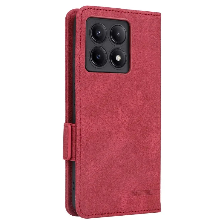 For Xiaomi Redmi K70E 5G / Poco X6 Pro 5G Leather Case Wallet Flip Phone Cover
