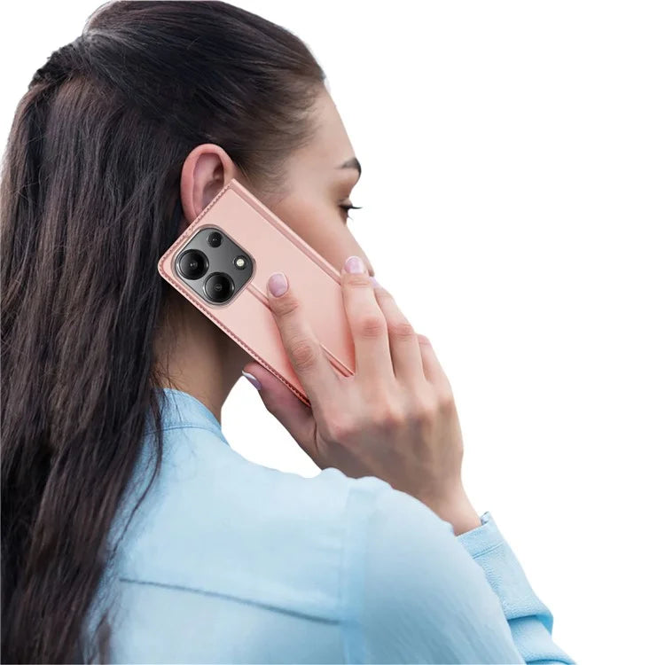 DUX DUCIS Skin Pro Series For Xiaomi Redmi Note 13 4G Case Magnetic Card Slot Phone Protector