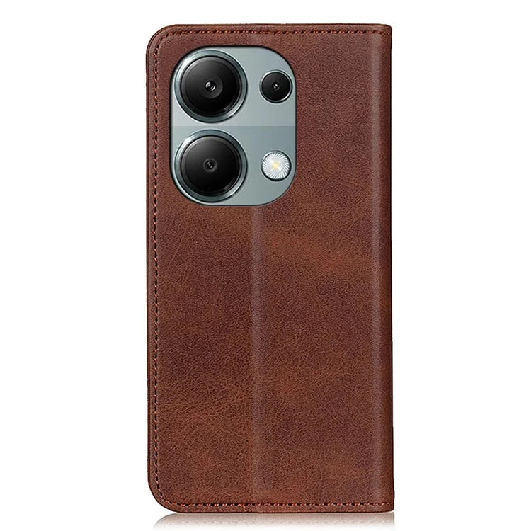 For Xiaomi Redmi Note 13 Pro 4G / Poco M6 Pro 4G Case Wallet Split Leather Protective Phone Cover