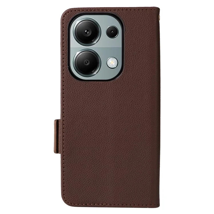 For Xiaomi Redmi Note 13 Pro 4G / Poco M6 Pro 4G Case Wallet Protective Folio Cover