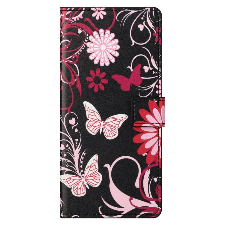 For Xiaomi Redmi Note 13 Pro 5G / Poco X6 5G Case Pattern Printing Folio PU Leather Phone Cover